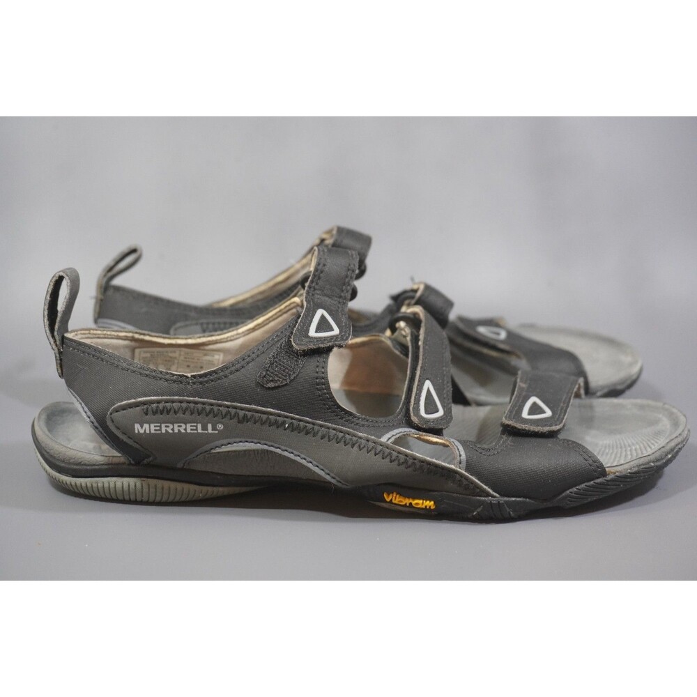 Merrell Pipidae Wrap Sandals Womens Size 7 Black Gray Slide Strappy
